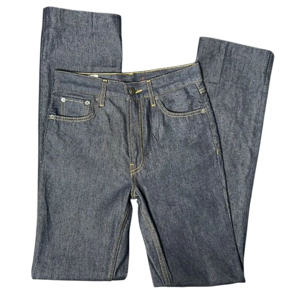 ZARA WOMAN COLLECTION Mid-Rise Straight leg Dark Wash Jeans Size 2